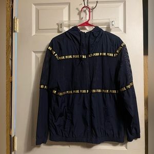 PINK size XS/S navy blue and gold